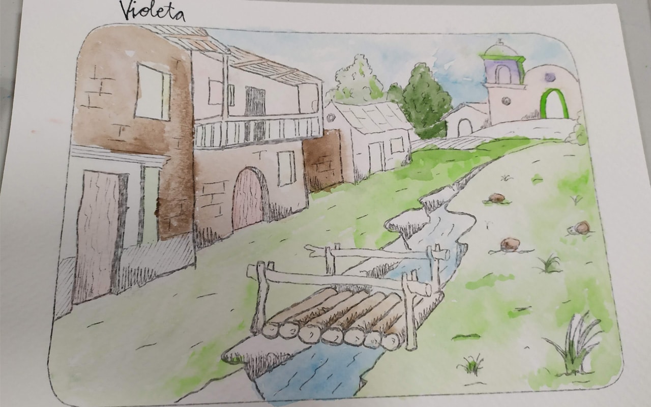 taller de dibujo asociación elpeneque